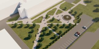 У Павлограді висаджують новий сквер