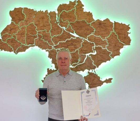 Міський голова Павлограда отримав орден від Митрополита Єпіфанія