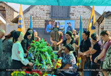 У Павлограді попрощалися з «азовцем», якого росіяни вбили в Оленівці (ВІДЕО)