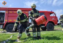 На одному з підприємств Павлоградщини гасили «пожежу»