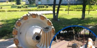 У Тернівці вандали зламали фонтан