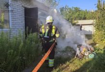 У Павлограді горіло майно в будинку