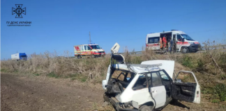 На Павлоградщині водій злетів в кювет