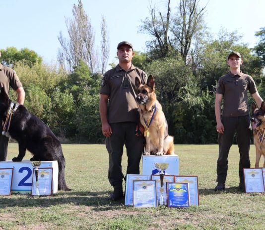 Павлоградські кінологи-гвардійці — найкращі
