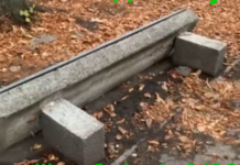 Невідомі по ночам валять у Павлограді надважкі лави