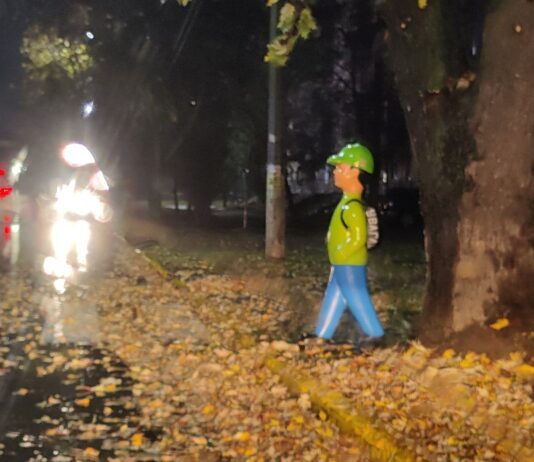 У Павлограді біля ліцею встановили фігурки школярів (ФОТО)