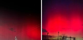 Над Павлоградщиною люди бачили Північне сяйво