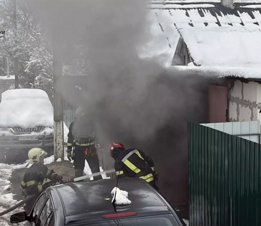 У Павлограді сталася пожежа в гаражі