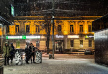 У Павлограді пішов перший сніг (ФОТОФАКТ)
