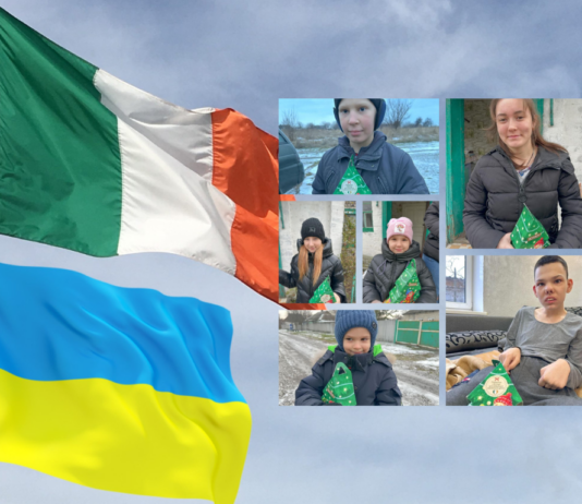 Павлоградським діткам передали подарунки від ірландських благодійників (ВІДЕО)