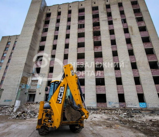 У Павлограді почали роботи у майбутньому гуртожитку для ВПО (ФОТО)