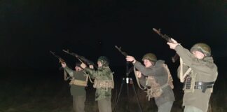 Павлоградські гвардійці знищують шахеди (ФОТО)