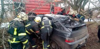 На Павлоградщині молодого хлопця затисло в легковику