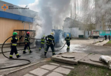 На районі СШБ горів мікроавтобус