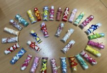 Маленькі павлоградці зробили обереги для новонароджених на День вишиванки