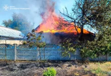 У Павлоградському районі палав будинок