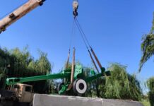 На селищі ім. 18 Вересня демонтували «Гармату»