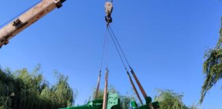 На селищі ім. 18 Вересня демонтували «Гармату»