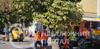 У Павлограді почався ремонт вул. Світличної (ФОТО)
