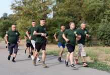 Павлоградські гвардійці долучилися до благодійного забігу