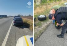 Патрульні допомогли родинам, що евакуювалися з Донеччини