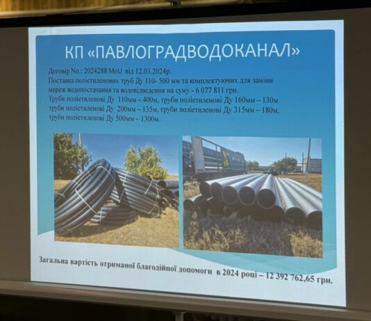 У КП «Павлоградводоканал» розповіли про успіхи співпраці з ЮНІСЕФ