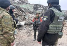 Павлоградські кінологи допомогли розшукати загиблого під завалами в Запоріжжі