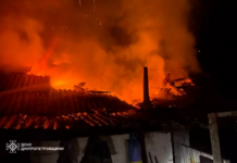 У Вербках згорів дах літньої кухні