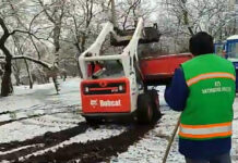 Комунальники влаштували комплексне прибирання в одному з парків Павлограда
