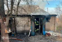 На Павлоградщині горів житловий будинок