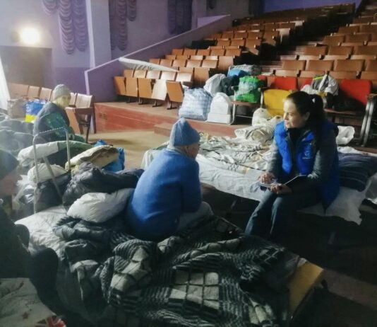 У шелтері Павлограда евакуйовані отримують необхідну психологічну допомогу