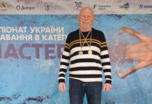 «Легенда» Павлограда Юрій Дащенко привіз нагороди з Чемпіонату України з плавання
