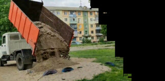 У павлоградські двори завезли пісок