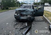 У Павлограді поліцейські затримали водія, який у стані сп’яніння скоїв ДТП: постраждала дитина