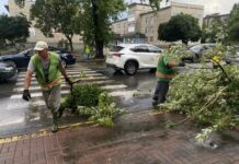 По Павлограду пройшовся буревій із градом