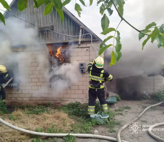 У Павлограді під час пожежі у будинку загинула жінка