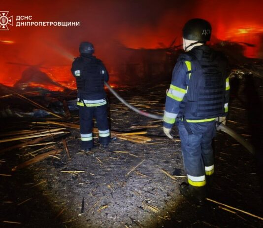 Вночі ворог атакував Павлоградський район