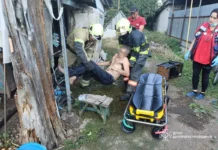 Під час пожежі у Павлоградському районі врятували чоловіка