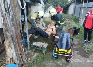 Під час пожежі у Павлоградському районі врятували чоловіка