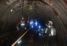 На одній з шахт Західного Донбасу провели тактичні навчання з ліквідації умовної надзвичайної ситуації