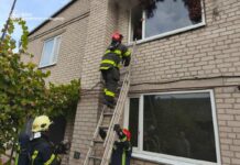 На Павлоградщині під час пожежі вогнеборці врятували чоловіка