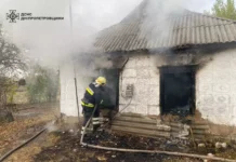 У Павлоградському районі горів будинок