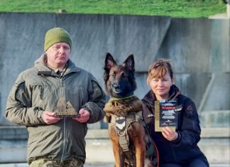 Вівчарку-рятувальницю з Павлограда відзначили на всеукраїнському рівні