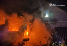 У Павлограді вогнеборці ліквідували пожежу у літній кухні