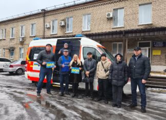 Німеччина передала Тернівці сучасний автомобіль швидкої медичної допомоги