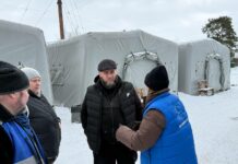 Через оголошену примусову евакуацію на Синельніківщині у транзитному центрі Павлограда побільшало людей