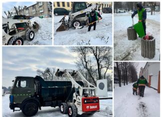 Павлоградські комунальники борються зі сніговими заметами