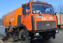 Пилу стане менше: на дорогах Павлограда працює спецмашина