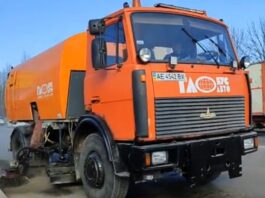 Пилу стане менше: на дорогах Павлограда працює спецмашина