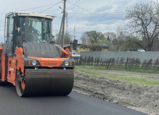 Триває ремонт автошляху Мерефа – Лозова – Павлоград